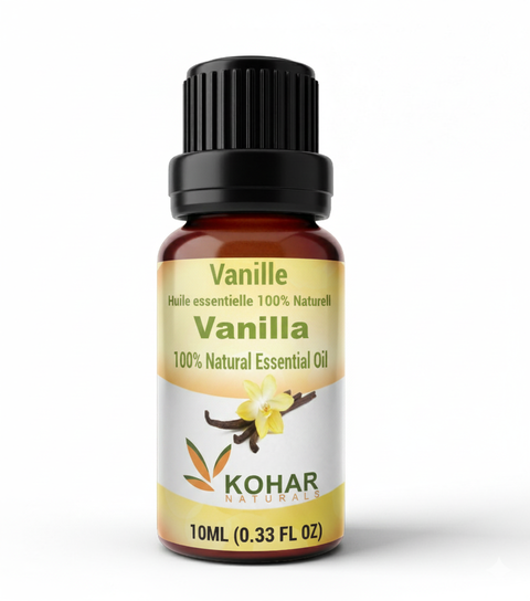 100% Pure Natural Vanilla Essential Oil. 10 ml