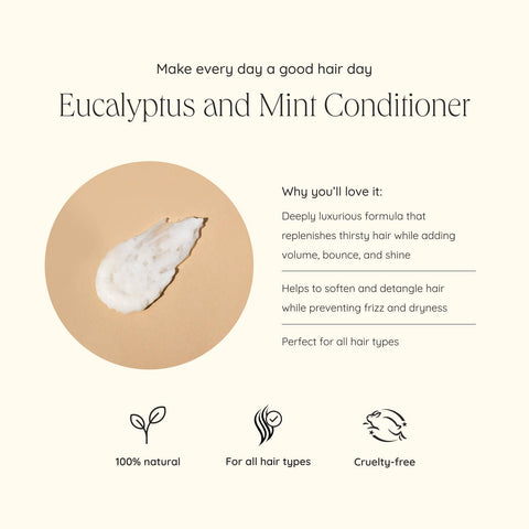 Eucalyptus & Mint Conditioner - Detangling, Sulfate-Free