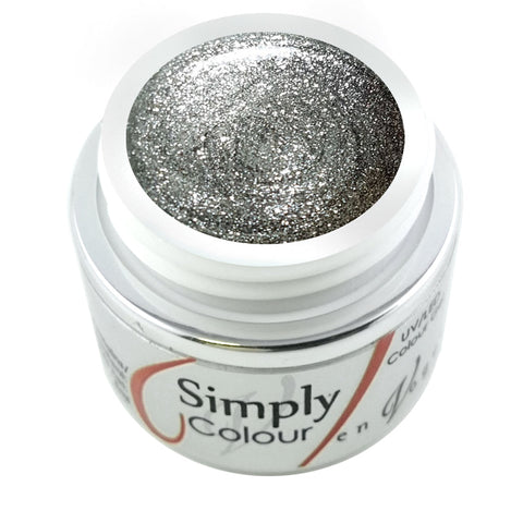 SIMPLY Specialty Glitter Gel - 25KT Silver
