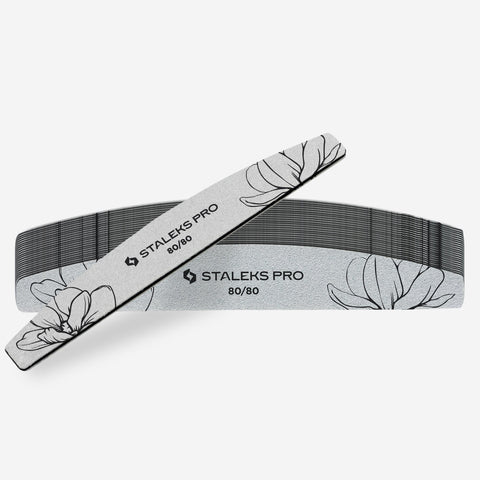 Crescent mineral nail file EXPERT 40, 80/80 grit (50 pcs)