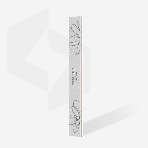 STALEKS EXPERT 20 Straight Mineral Nail Files 180/180 Grit, 25-Pack