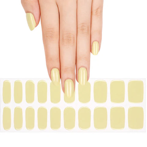 Clear Jelly Stamper Gel-Ly Wraps Yellow