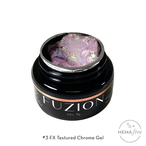 Fuzion FX Textured Chrome Gel