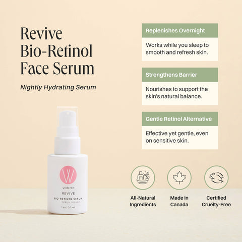 Revive Bio-Retinol Serum - Plant-Based Retinol, Firming