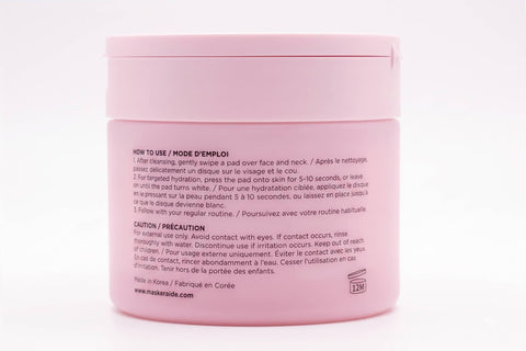 Maskeraide - Collagen Melting Toner Pads | Swipe. Melt. Glow.