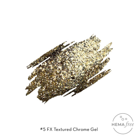 Fuzion FX Textured Chrome Gel #5 Copper *D