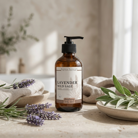 Natura Soylights Lavender Wild Sage Hand & Body Lotion, 8 oz