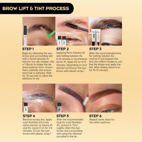 Lash Lift, Tint, Curl At Home Kit