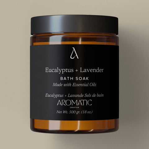 Eucalyptus + Lavender Bath Soak 500gr.