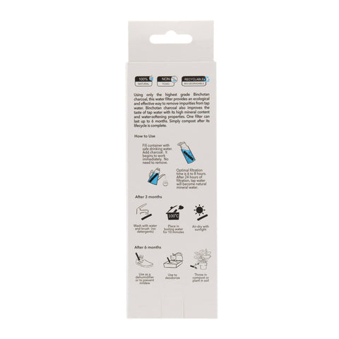 Essence of Life Organics - Binchotan Charcoal Water Filter, 1 stick