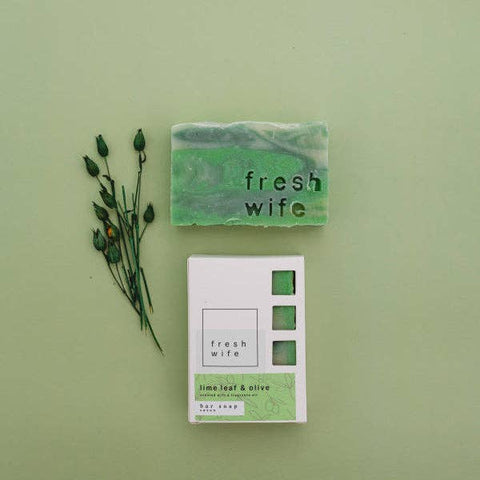 Lime Leaf & Olive Bar Soap