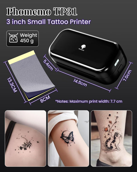Phomeno TP31 Mini Tattoo Stencil Printer - DK BEAUTY