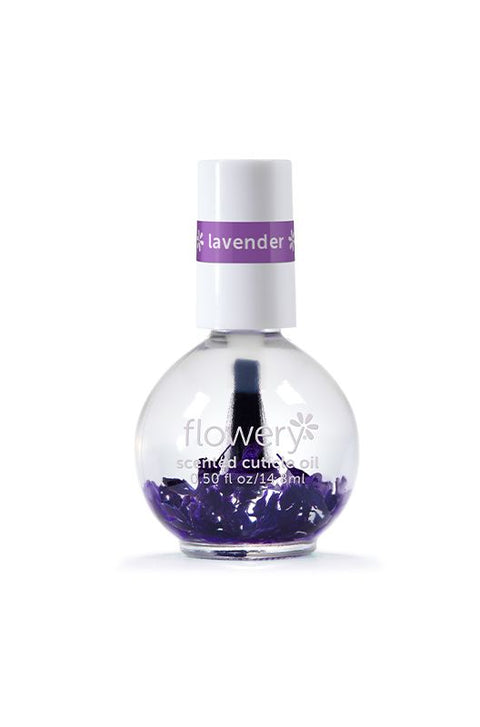 Flowery Cuticle Oil Lavender - DK BEAUTY