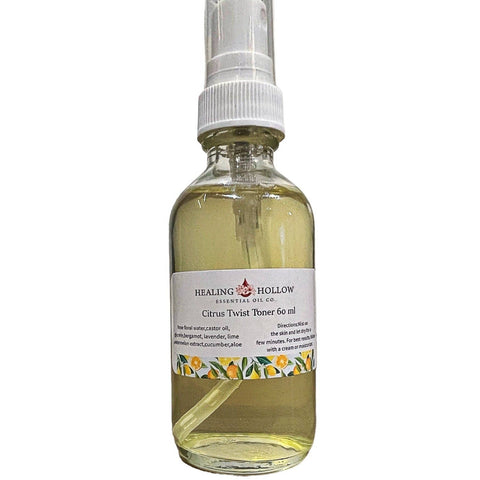 Citrus Twist Alcohol-Free Facial Toner Mist - 60 mL