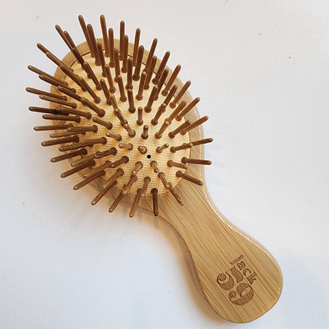 Jack59 Inc. - Bamboo Hair Brush Travel Size - Mini