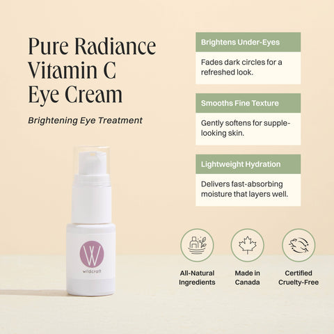 Pure Radiance Vitamin C Eye Cream - Brightening & Cooling