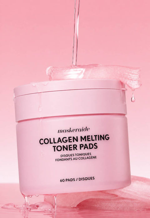 Maskeraide - Collagen Melting Toner Pads | Swipe. Melt. Glow.