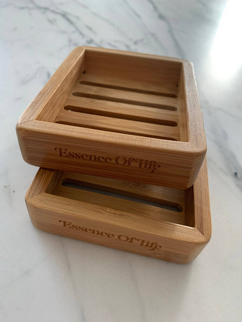 Essence of Life Organics - 100% Biodegradable Bamboo Soap Dish