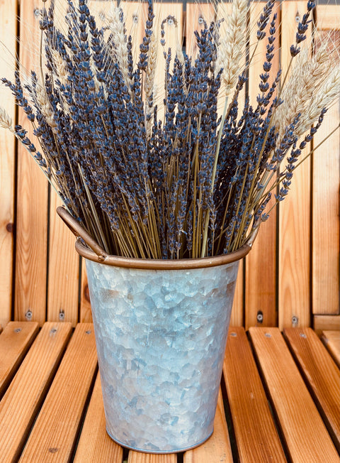 Lavender Creek Farm - Dried French Lavender and Wheat Bouquet