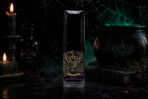 The Cuticle Cauldron Grape Hexpectations Cuticle Oil Wand