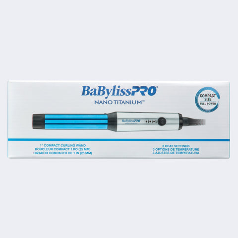 BaByliss PRO Compact 1" Curling Wand