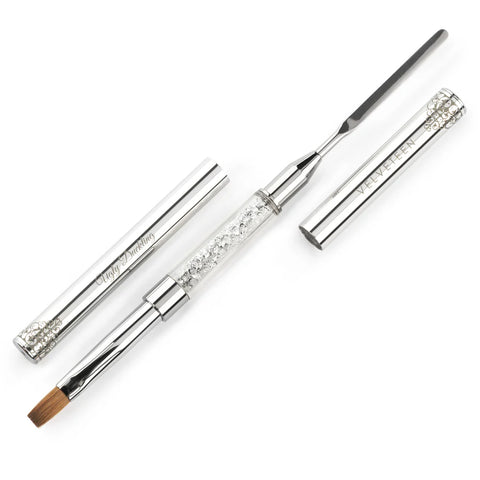 Ugly Duckling Crystal Velveteen Brush