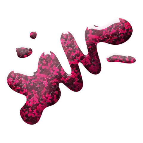 En Vogue Simply Glitter Gel [Cherry Glitz] Swatch