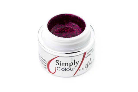 SIMPLY Glitter Gel - Cherry Glitz