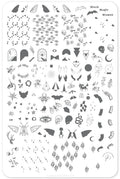 CJS Mystic Magic Stamping Plate - DK BEAUTY