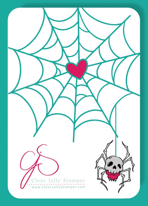 Clear Jelly Stamper Spider Flexible Nail Stamping Scraper