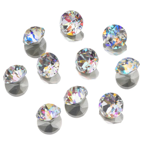 Ugly Duckling Pointed Back Crystals Round