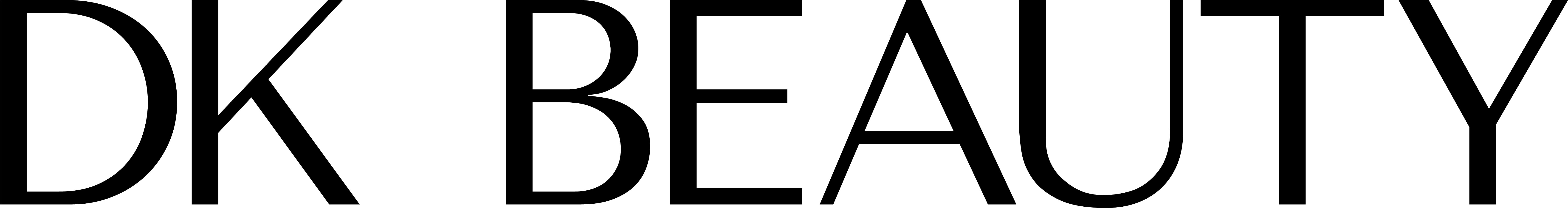 DK Beauty Logo Black