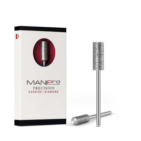 This Diamond Bit Small Barrel (Medium) is used for surface work and shortening, this bit can be used at the cuticle area and underneath.
Kupa Diamond Small Barrel (Medium) (DI-32-104)