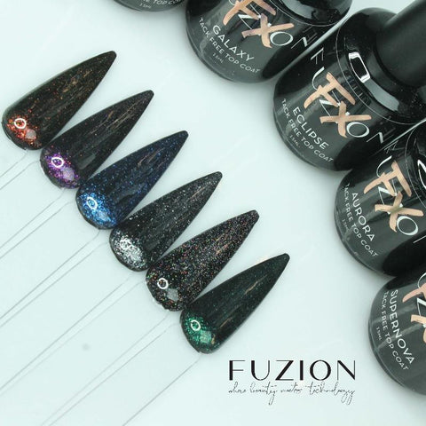 Fuzion FX Shimmer Top Coat Collection