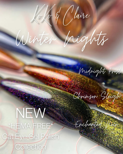 KoKo & Claire Crimson Sleigh Cat Eye