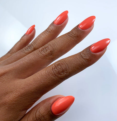 TGB Fired Coral Gel Polish - DK BEAUTY