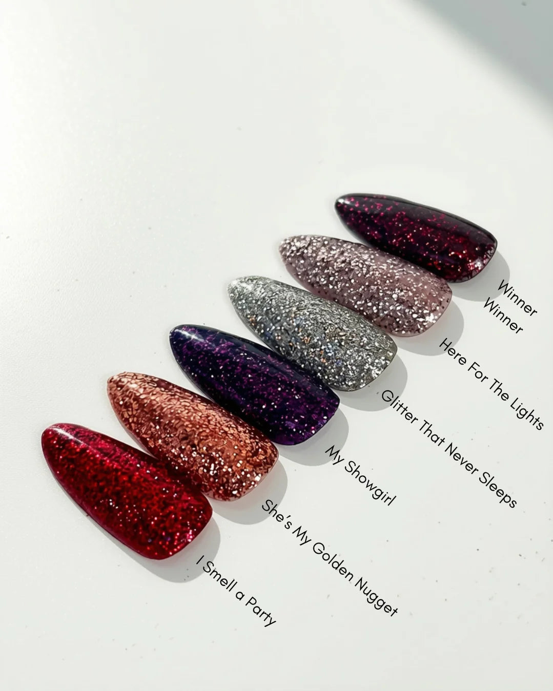 NEW Viva Las Vegas Glitter Collection