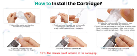 Dr. Pen A3/A5 Hydra Pen Cartridges