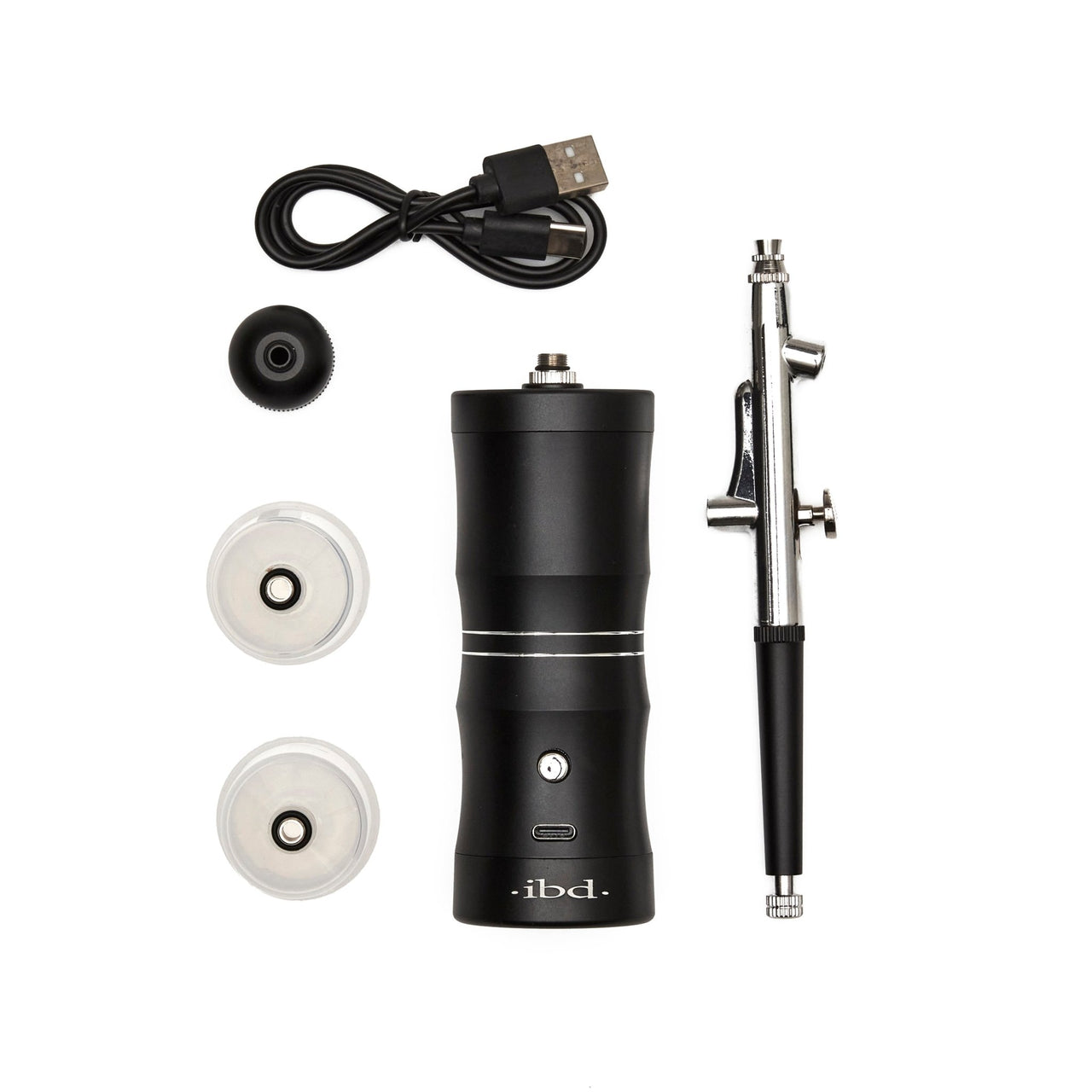 IBD Airbrush Machine with Compressor | Cordless Nail Art Airbrush – DK ...