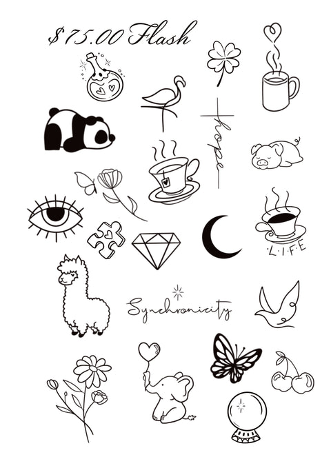 Tiny Tattoo Open House at DK Beauty w/Mini Tattooing On Site