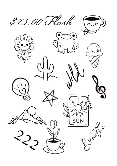 Tiny Tattoo Open House at DK Beauty w/Mini Tattooing On Site