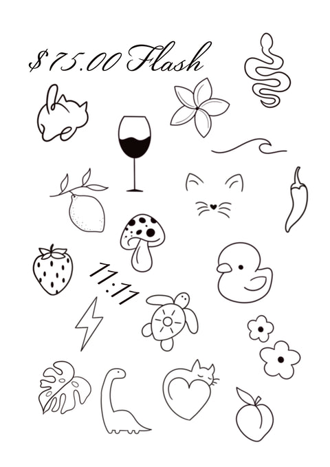 Tiny Tattoo Open House at DK Beauty w/Mini Tattooing On Site