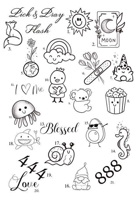 Tiny Tattoo Open House at DK Beauty w/Mini Tattooing On Site