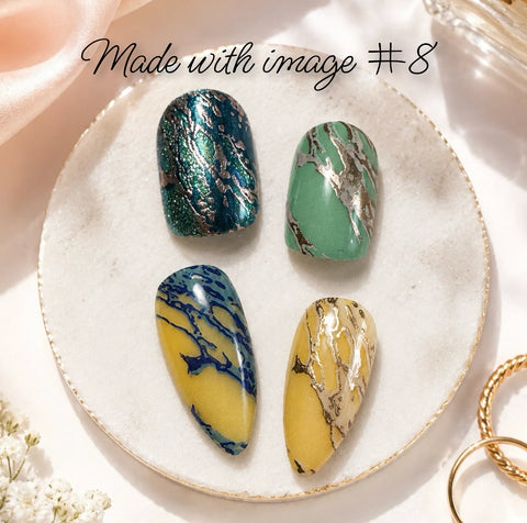 Clear Jelly Stamper - Marble Crush Stamping Plate