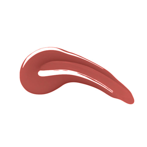 en Vogue Lac It! Jasper brick red crème, with undertones of brown and orange UV/LED gel nail polish for professional nails and extensions swatch