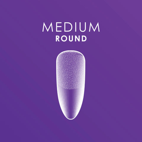 Gelfinity Soft Gel Tips Round - Medium (KP-TIP-RND-MED-550)