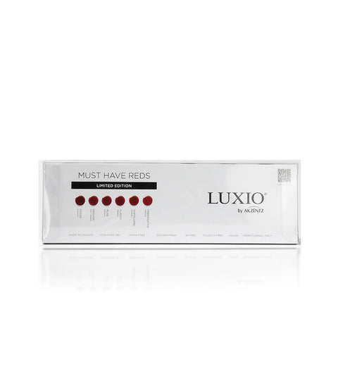 Luxio® Must-Have Reds Kit — 6-Piece Gel Polish Collection