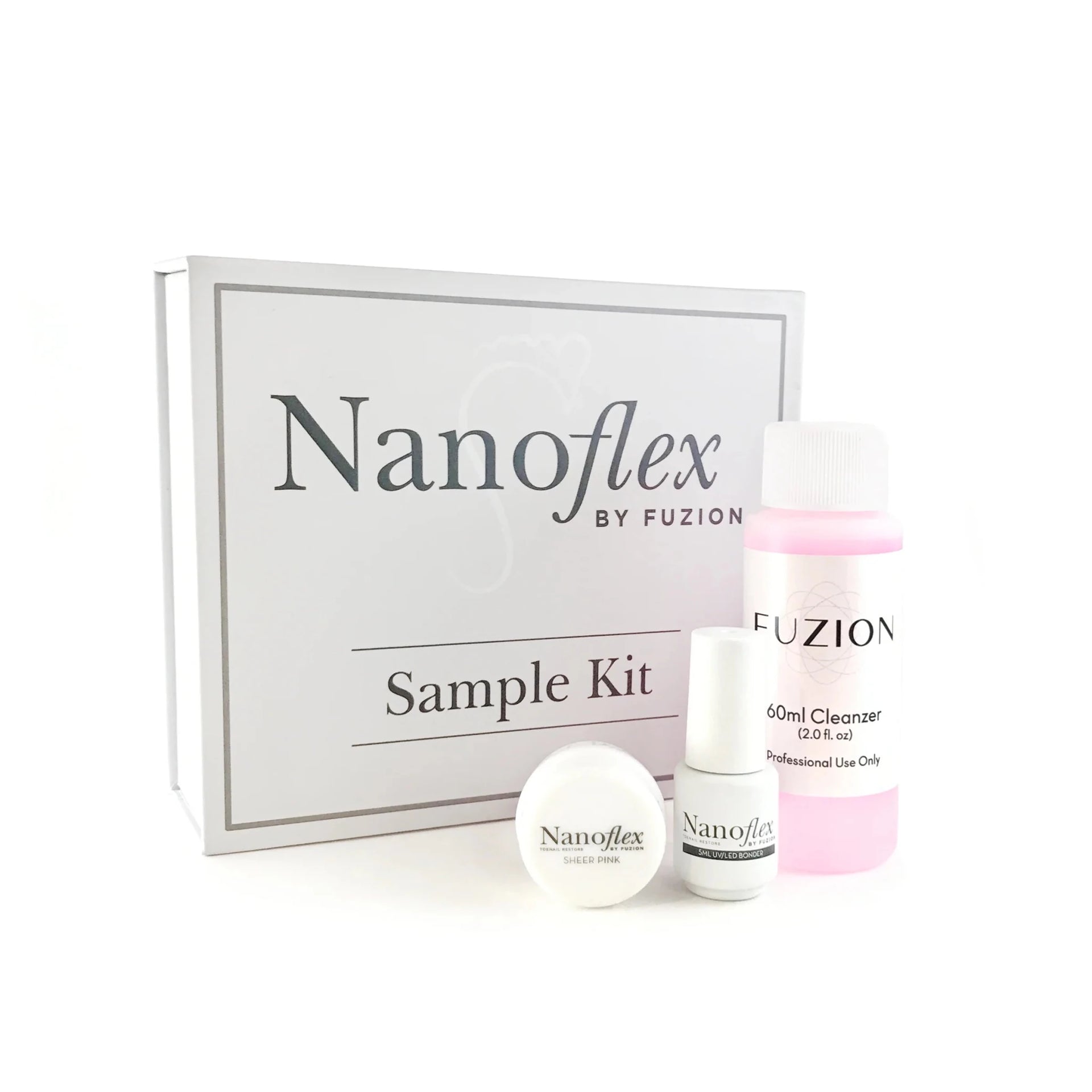 Fuzion NanoFlex Toenail Reconstruction Gel Sample Kit – HEMA-Free Fuzion NanoFlex Toenail Reconstruction Gel Sample Kit – HEMA-Free