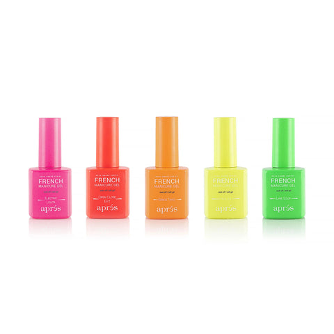 Apres French Manicure Gel Neon Ombre Set