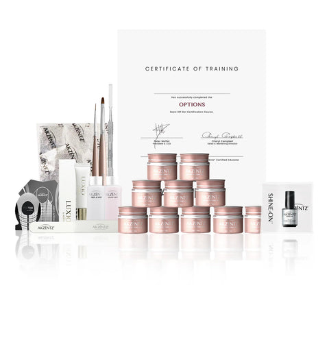 Options Soak Off Gel Certification - School Kit
